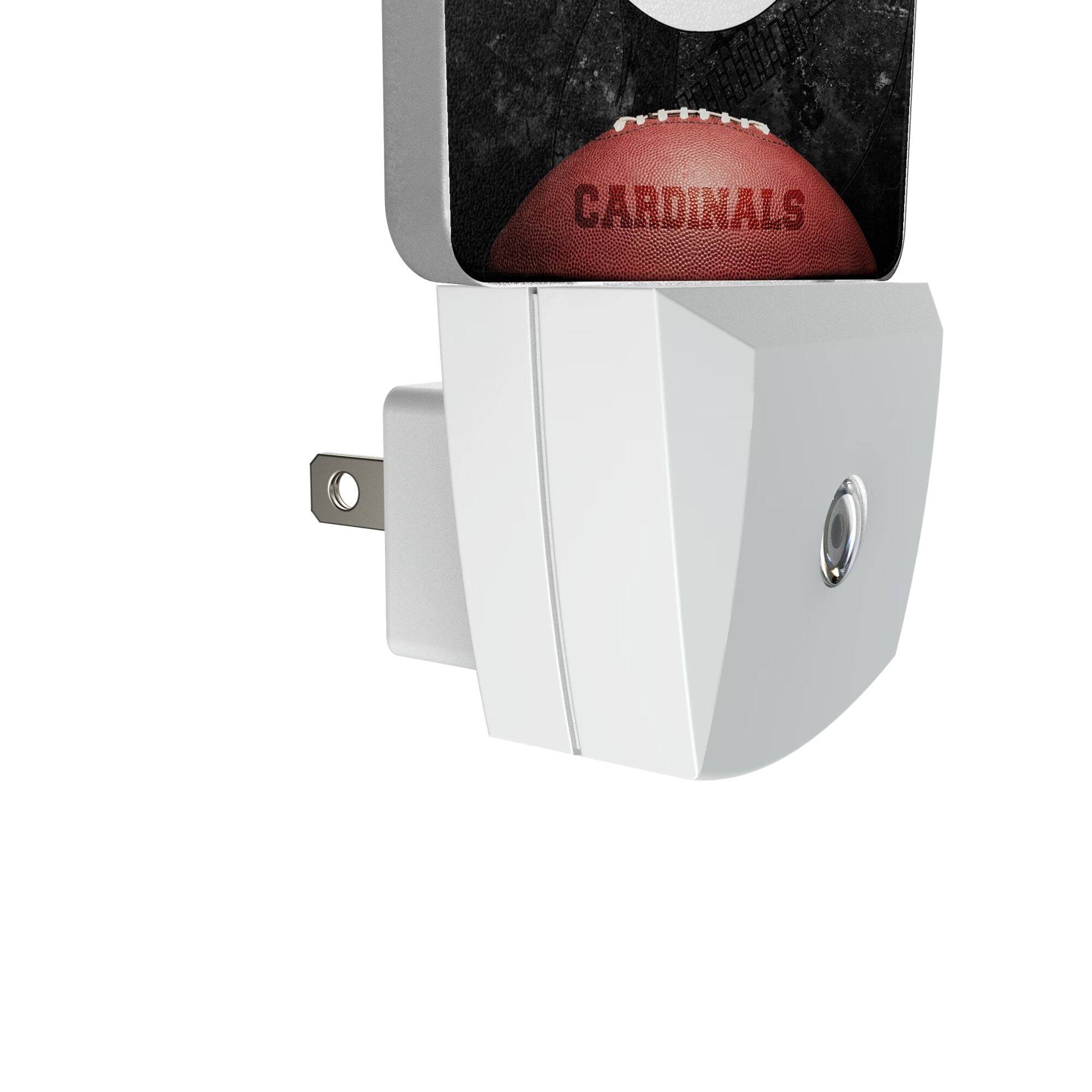 Alt View 2. Keyscaper - Chicago Cardinals Legendary Design Nightlight 2-Pack - Multicolor.