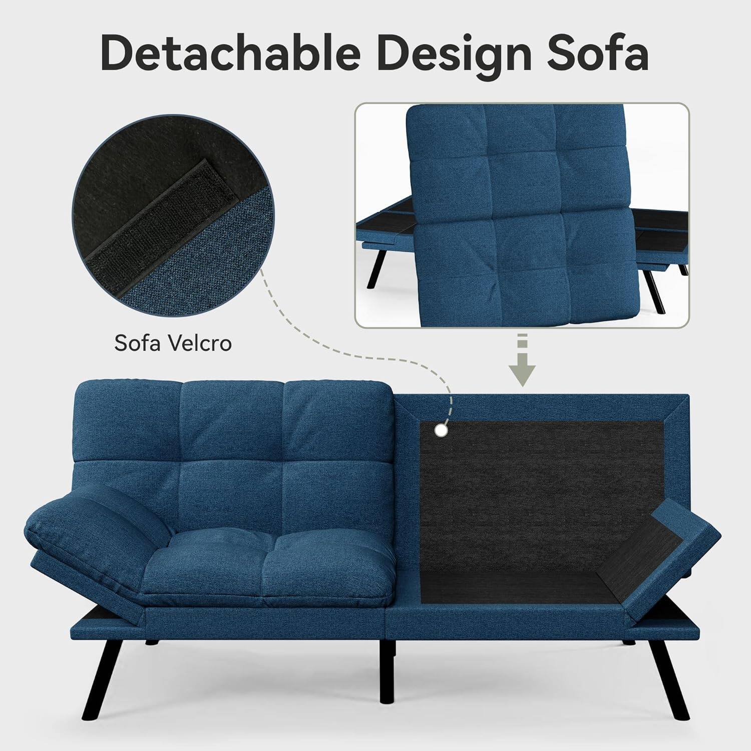 Detachable Design Sofa, Sofa Velcro