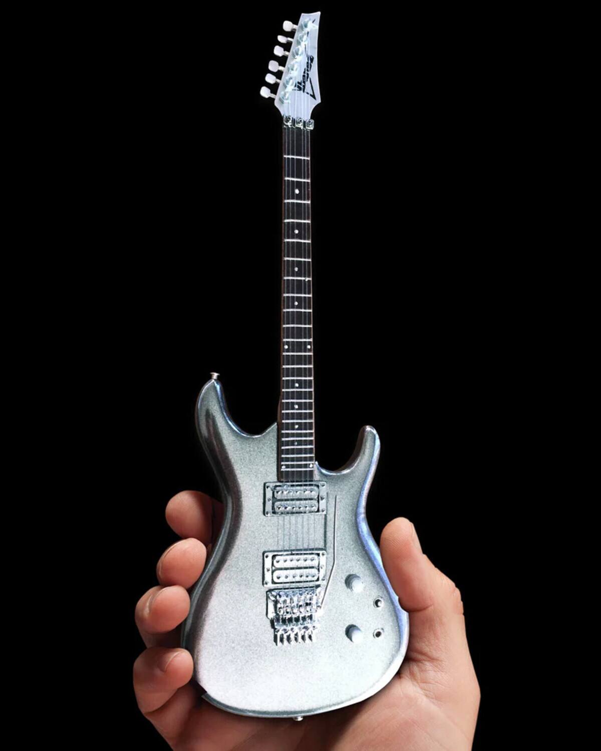 Alt View 2. Axe Heaven - Joe Satriani - Axe Heaven Joe Satriani Chrome Boy Mini Guitar JS-604   - Collectibles - Multicolor.
