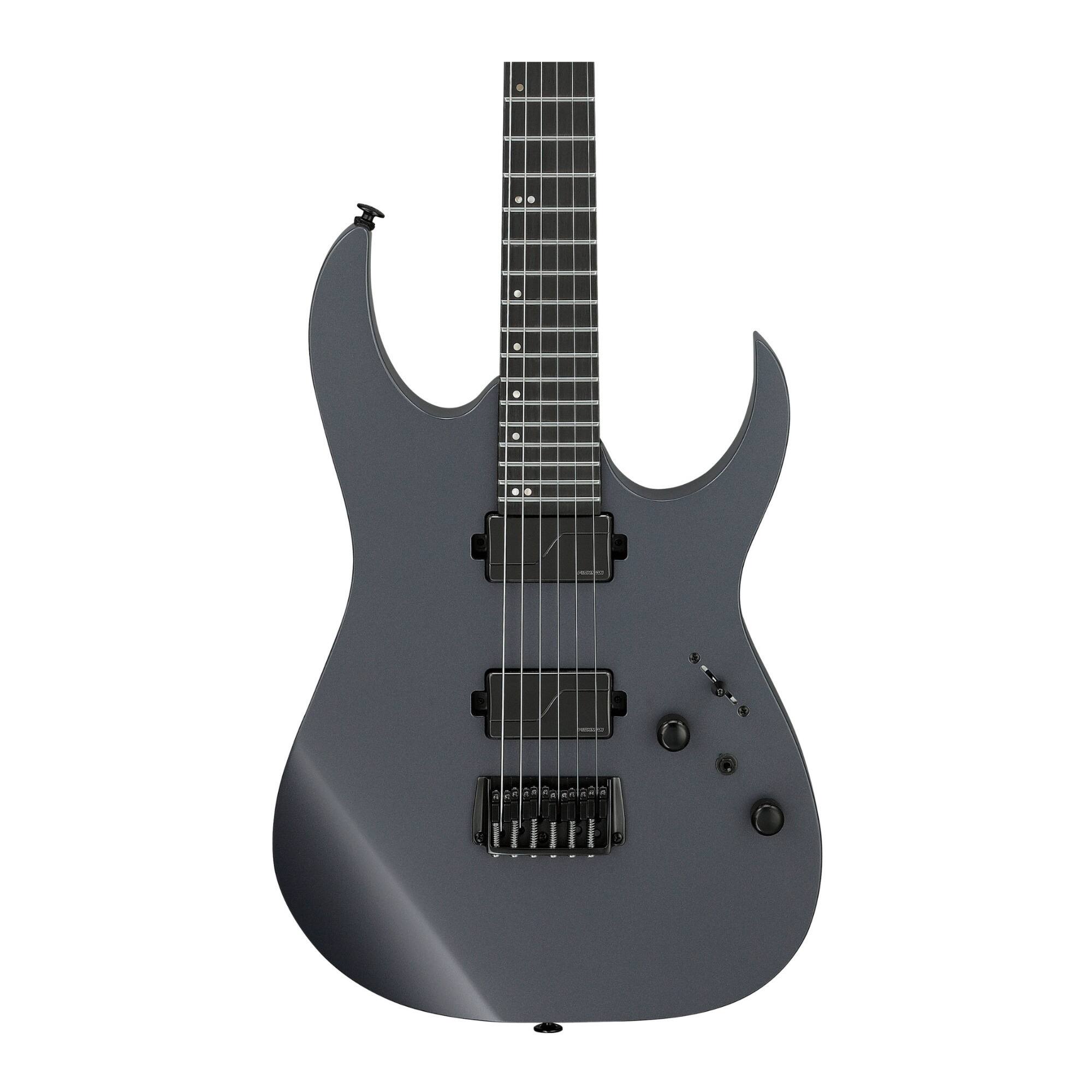 Back. Ibanez - Ibanez RGR5121RBGRF RG Prestige 6str Electric Guitar w/Case - Gray Metallic Flat.