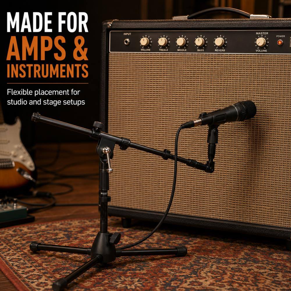 MADE FOR AMPS & INSTRUMENTS

Flexible placement for studio and stage setups