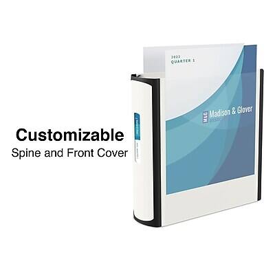 2022 QUARTER 1  
Madison & Glover  

Customizable Spine and Front Cover