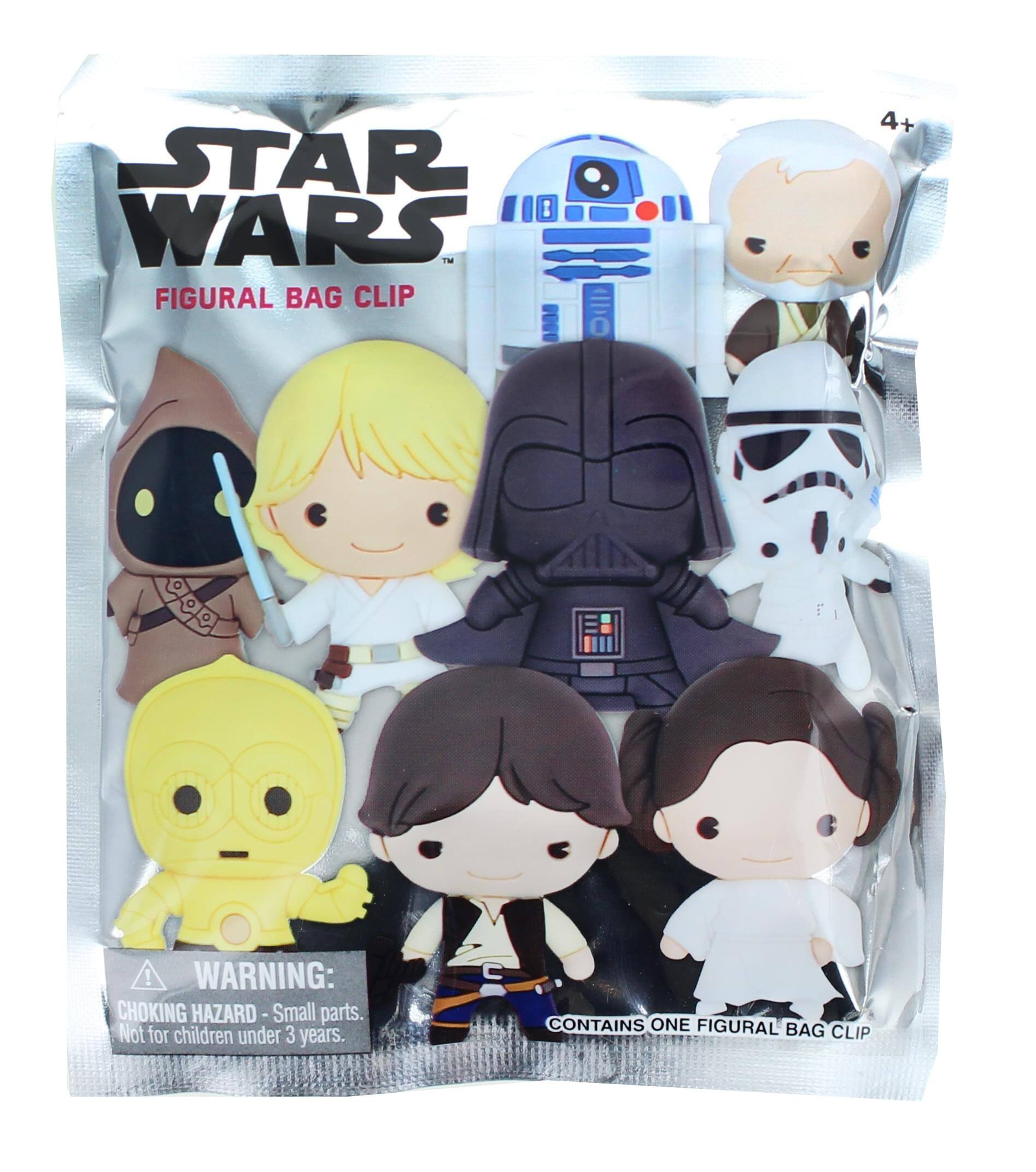 STAR WARS™ FIGURAL BAG CLIP  
4+  

WARNING: CHOKING HAZARD - Small parts. Not for children under 3 years.  

CONTAINS ONE FIGURAL BAG CLIP