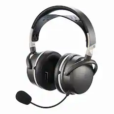 Front. Audeze - Audeze Maxwell 2 ANC Wireless Gaming Headset for PlayStation, PC, Mac, Switch, & Mobile - Black.