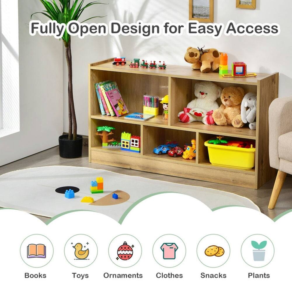 Fully Open Design for Easy Access

- Books
- Toys
- Ornaments
- Clothes
- Snacks
- Plants