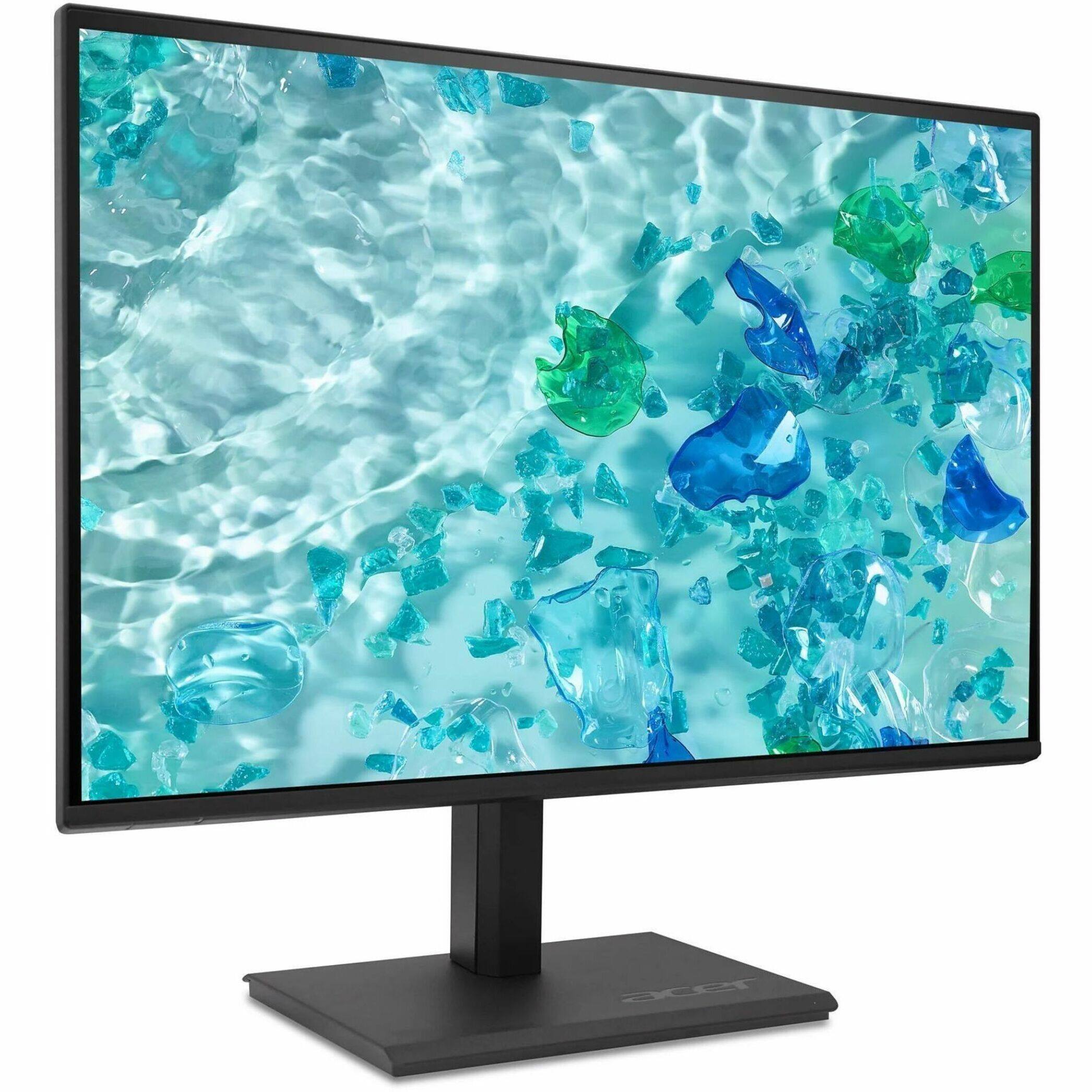 Alt View 18. Acer - Vero 27" LCD Monitor (VGA, HDMI) - Black.
