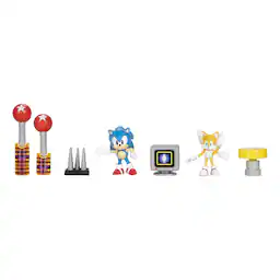 Sonic The Hedgehog 2.5 Inch Action Figure Diorama Set