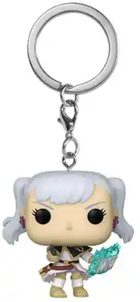 Front. Funko - FUNKO POP! KEYCHAIN: Black Clover - Noelle - COLLECTIBLES - Multicolor.