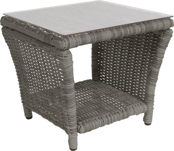 Alt View 2. Elle Decor - Elle Decor Vallauris 3-Piece Outdoor Reclining Chair Set, Grey - Grey.