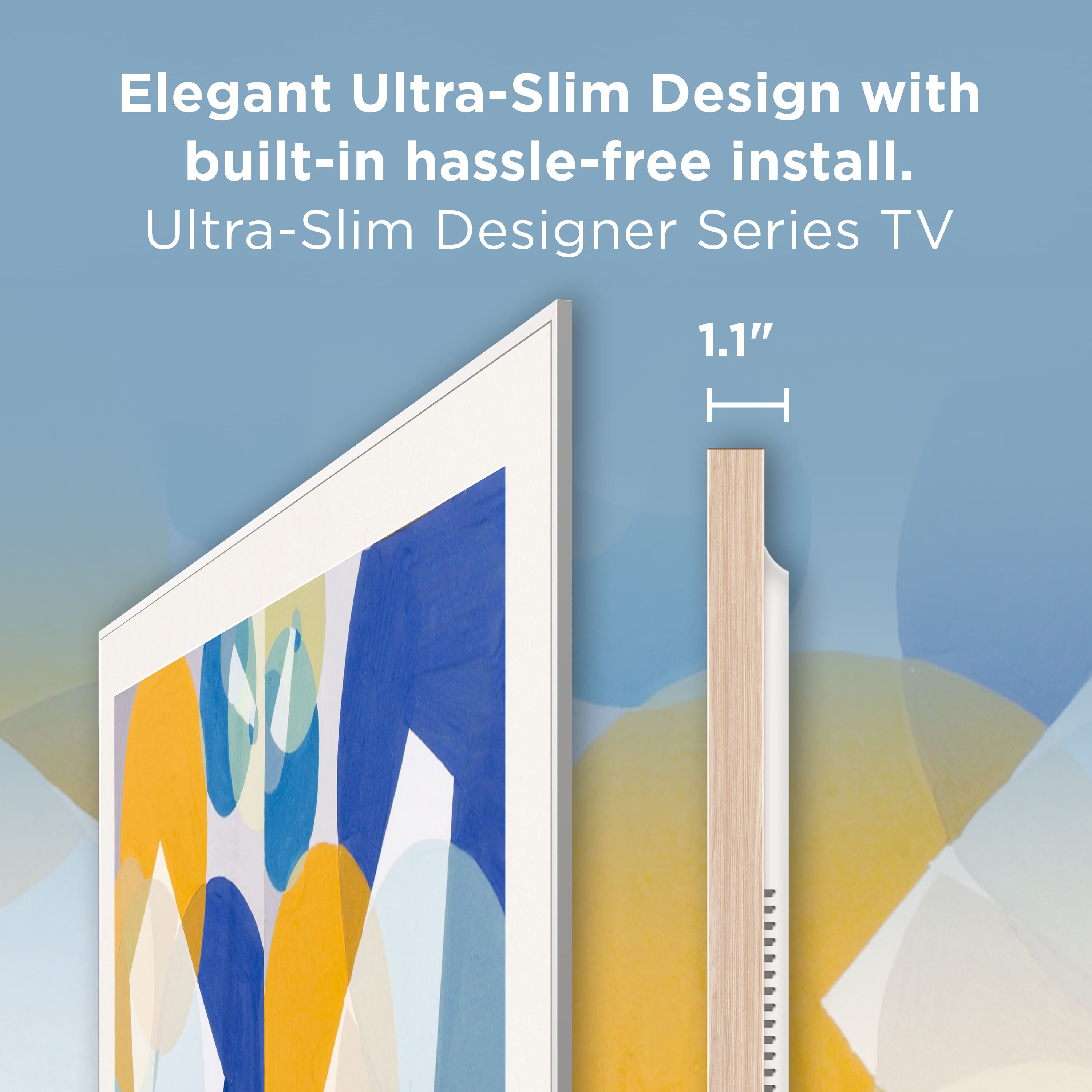 TCL - 65 Class 4K QLED A3G Designer Series Smart TV with Goo