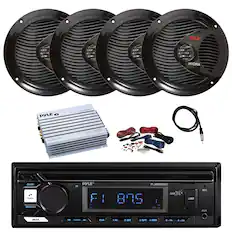 PYLE HYDRA PYLE O MARINE
WS PLURAAER /SAC CALL BNDAMS IR PYLE FI
PLMRB29B2
875
BT C 4 USB MIC AUX MUTE H M CLK 1 HI 2 INT a RPT 4 RDM S 3-10 +10