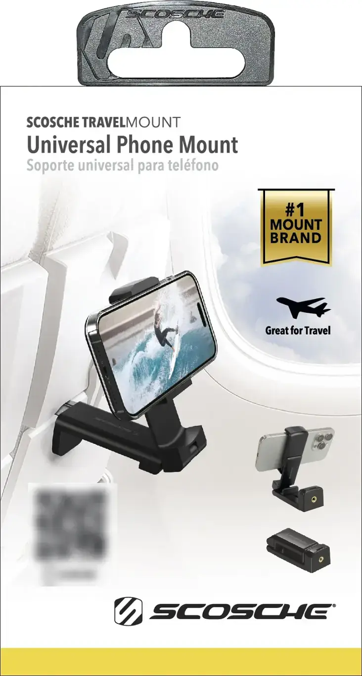 SCOSCHE TRAVELMOUNT Universal Phone Mount Soporte universal para telfono #1 MOUNT BRAND Great for Travel