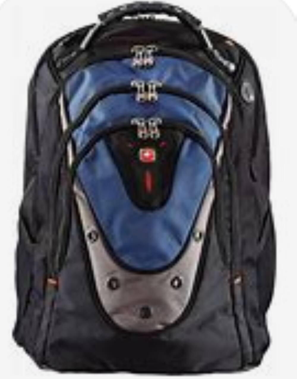 Front. SwissGear - Ibex Backpack for 17'' Laptop - Blue.