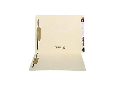 Front. Medical Arts Press - Medical Arts Press End Tab File Folders, Letter Size, Manila, 50/Box (31535) - Manila.