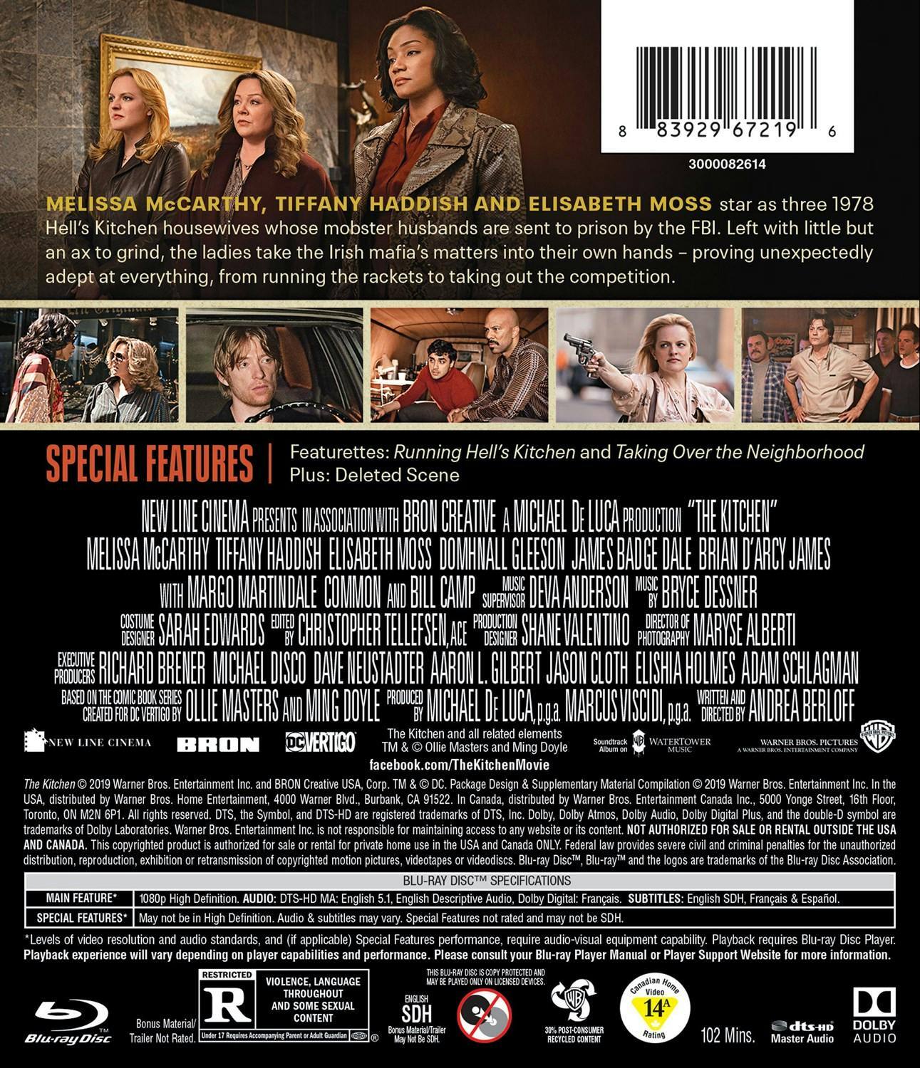 Back. The Kitchen [Blu-ray].
