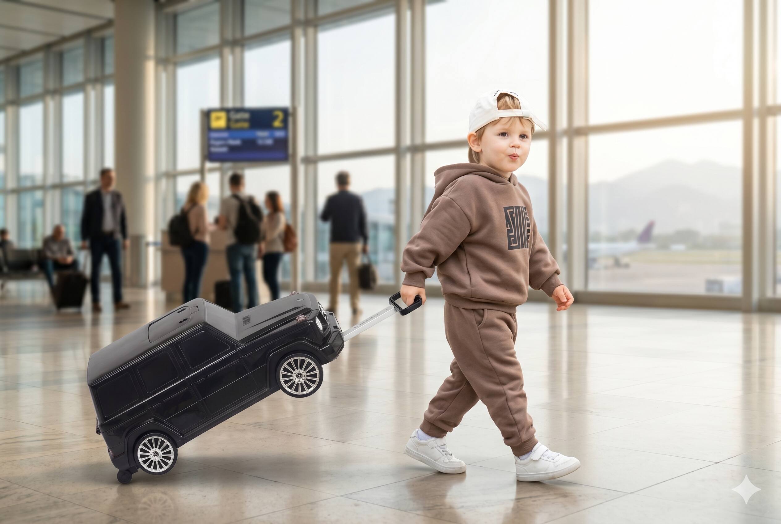 Alt View 2. Best Ride On Cars - G Class Suitcase Ride-On - Black.
