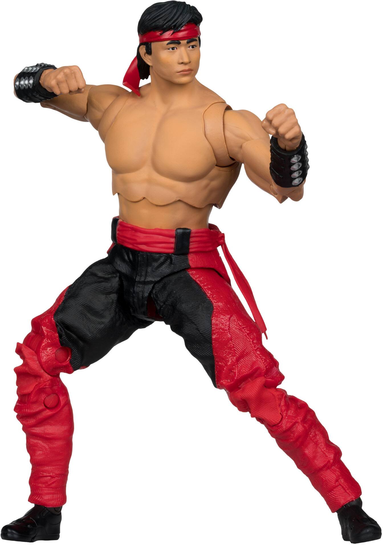 Angle. McFarlane Toys - Mortal Kombat Klassic Liu Kang 7.1" Action Figure.