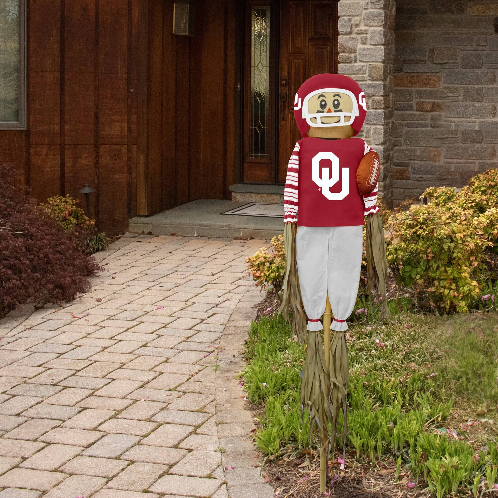 Alt View 2. Sporticulture - Oklahoma Sooners Team Pride Scarecrow - Multicolor.