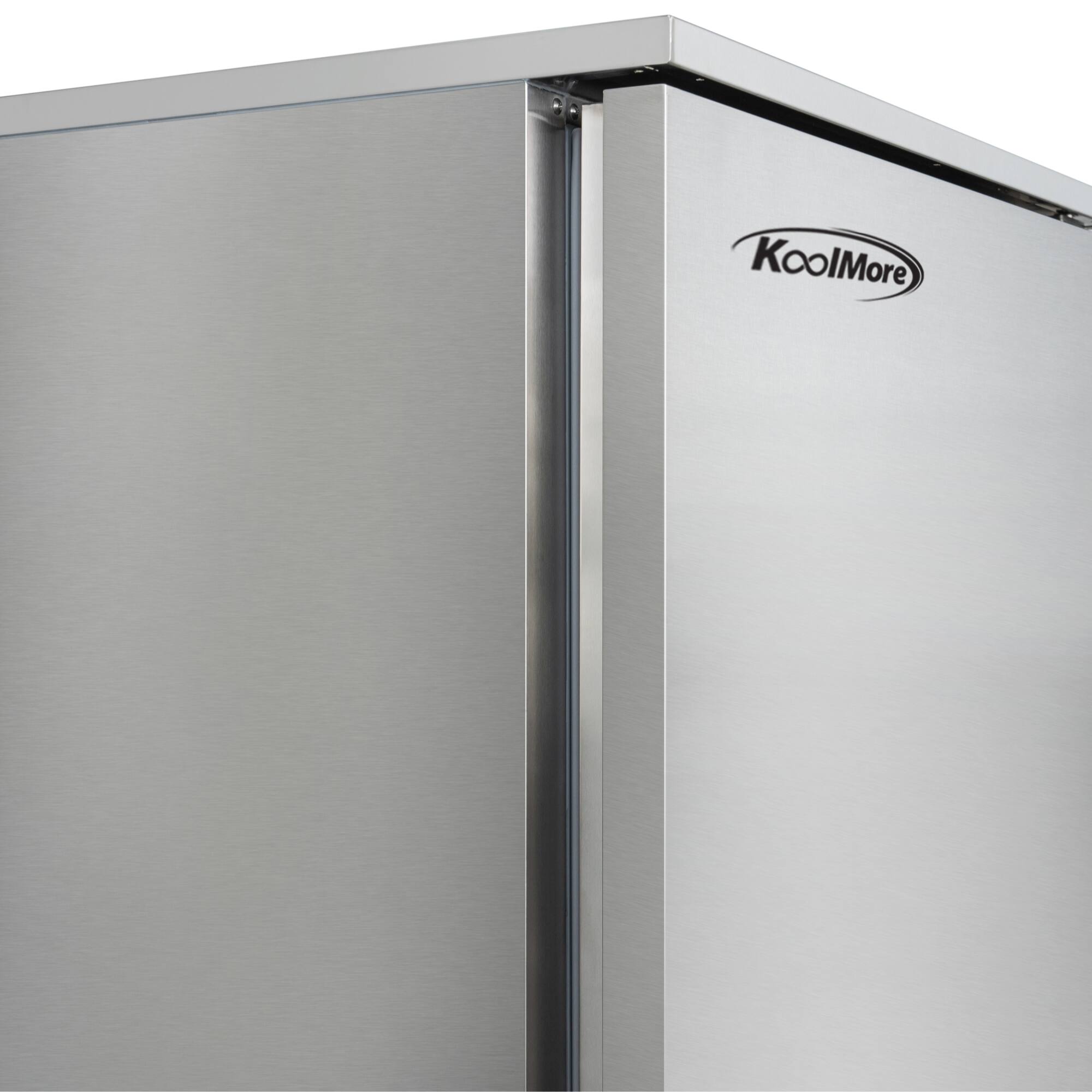 Alt View 6. Koolmore - 31 in. 10-Pan Commercial Reach-In Blast Chiller 88 lbs Rapid Chill / 77 lbs. Rapid Freeze with ETL - Brushed Stainless-steel.