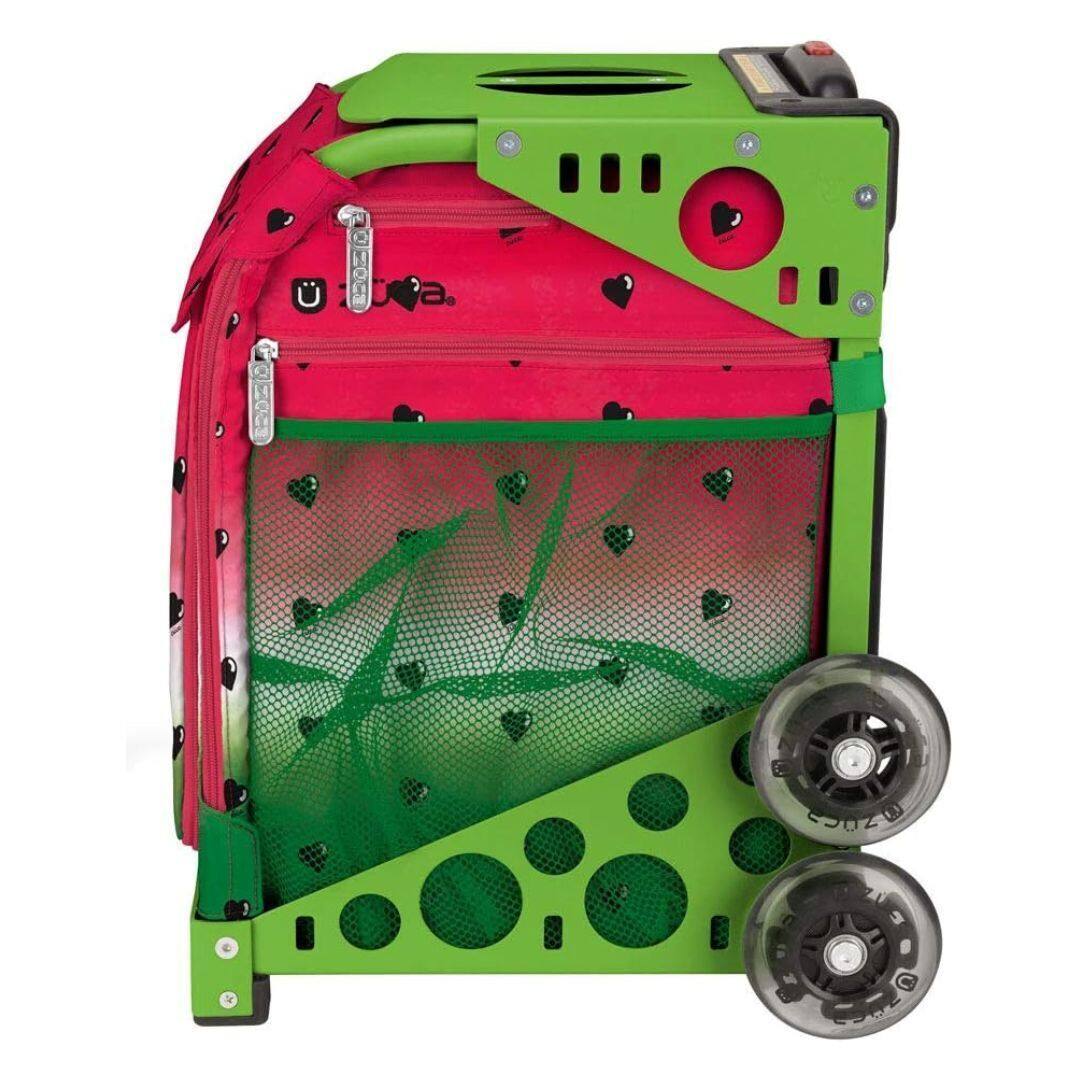 Back. Zuca - ZUCA Sport Watermelon Dew Insert / Green Frame - Two-Tone.