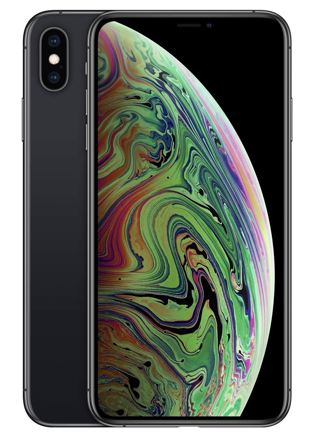 Left. Apple - iPhone XS Max A1921 (Fully Unlocked) 512GB - Space Gray.