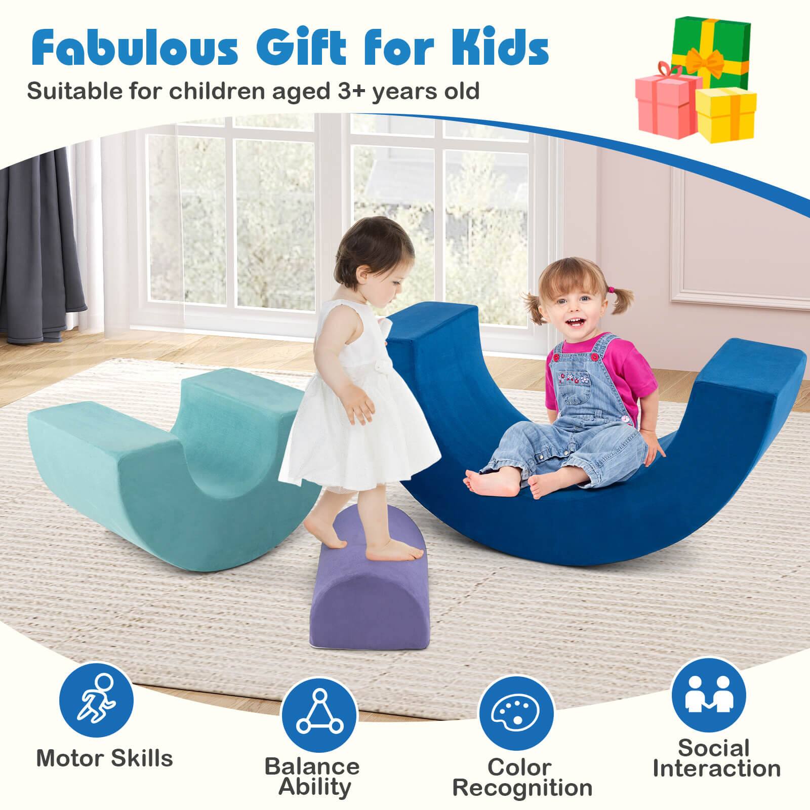 Fabulous Gift for Kids  
Suitable for children aged 3+ years old  

Motor Skills  
Balance Ability  
Color Recognition  
Social Interaction