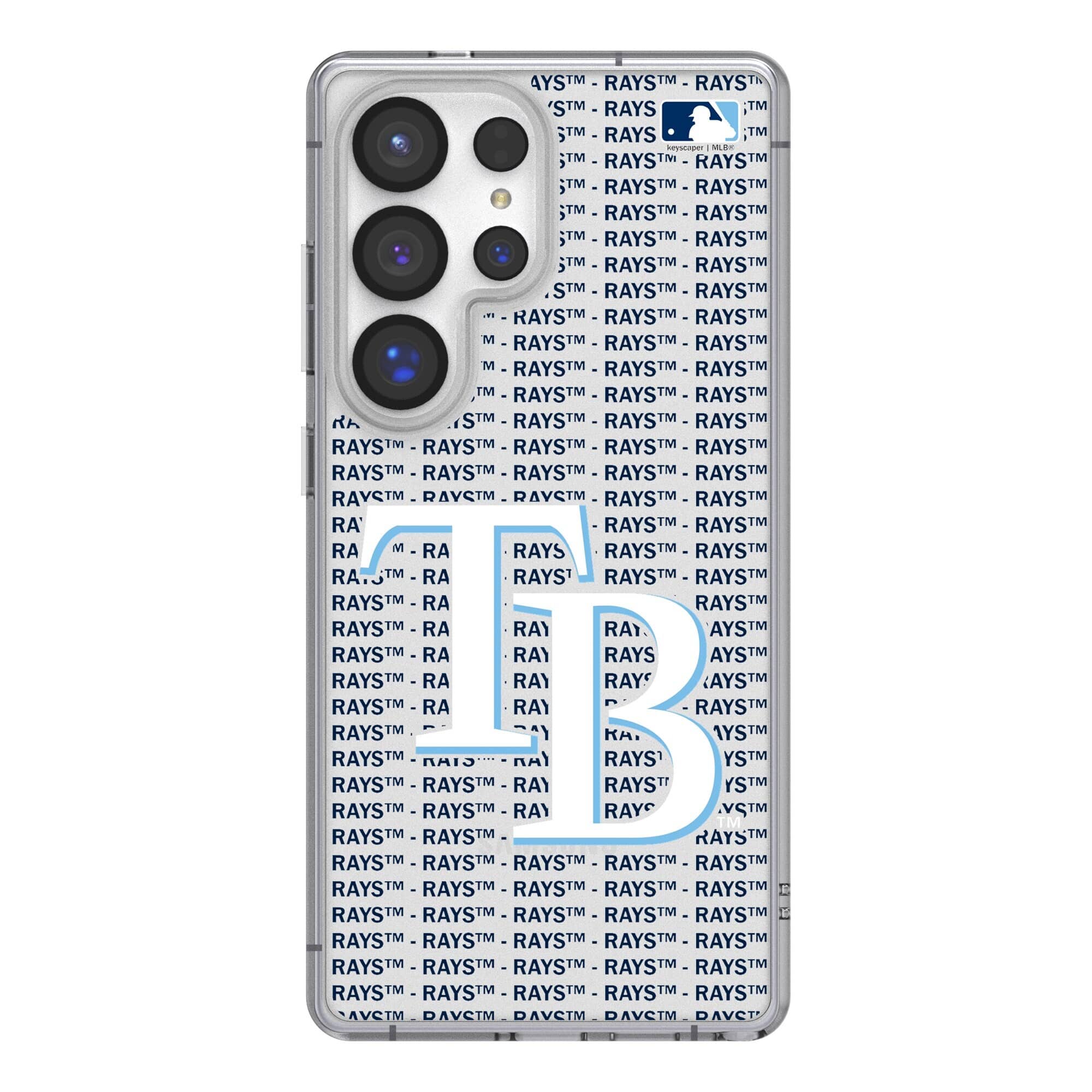 Keyscaper - MLB - Tampa Bay Rays Galaxy Text Backdrop Clear Case - S23 Plus - Multicolor price history on PriceWatchPro