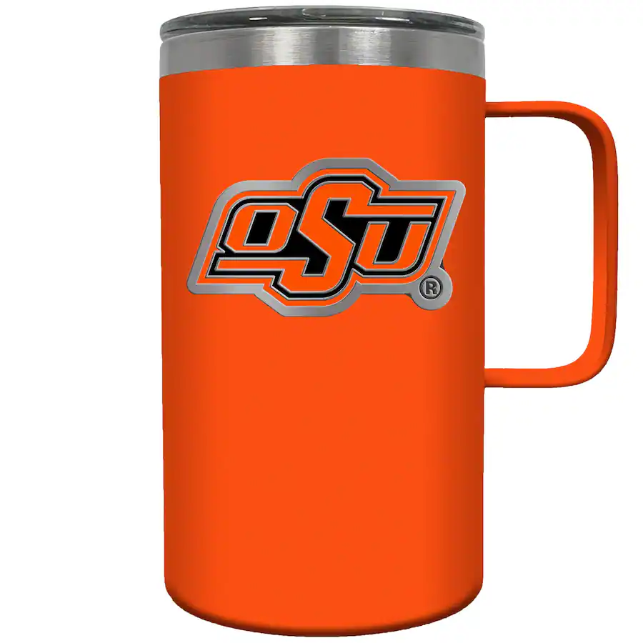 Great American Products Oklahoma State Cowboys 18oz. Hustle Travel Mug ...