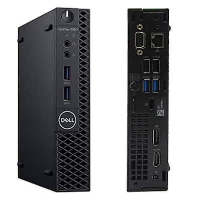 Dell Refurbished Excellent OptiPlex 3060 Micro PC, Intel Core i3 Dell Refurbished Excellent OptiPlex 3060 Micro PC, Intel Core i3