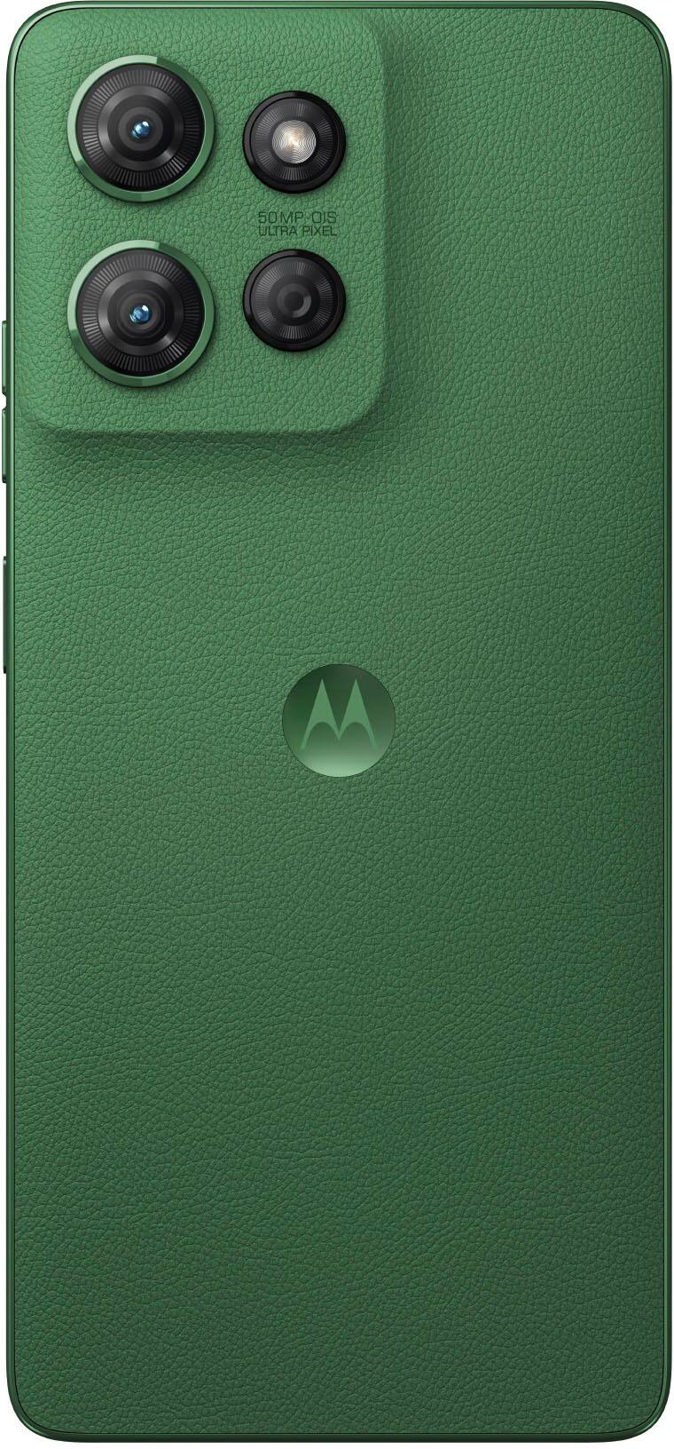 The text on the image reads "5UMP OIS OIS ULTRA PIXEL." This is likely a description of the camera on the green device. The text suggests that the camera has a high resolution, possibly with multiple lenses, and that it is capable of capturing ultra-pixel images.