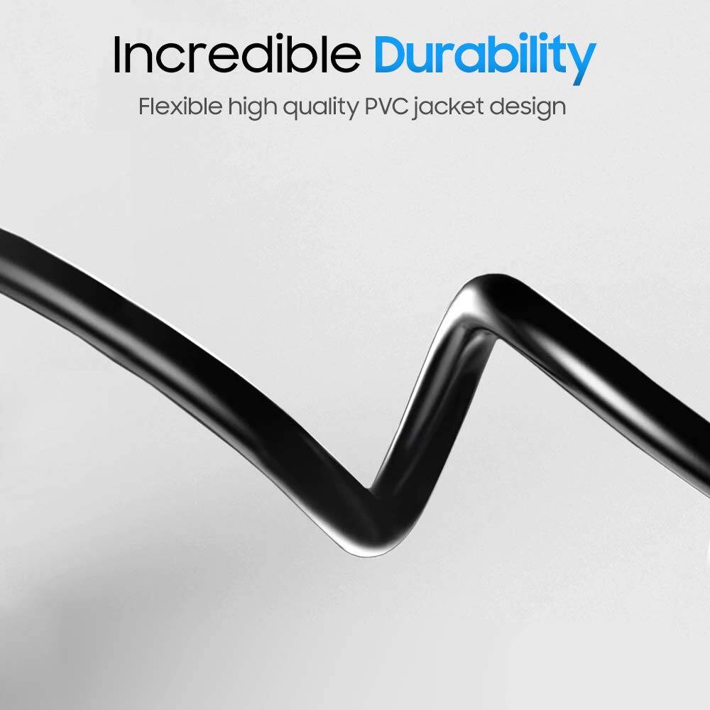 Incredible Durability  
Flexible high quality PVC jacket design