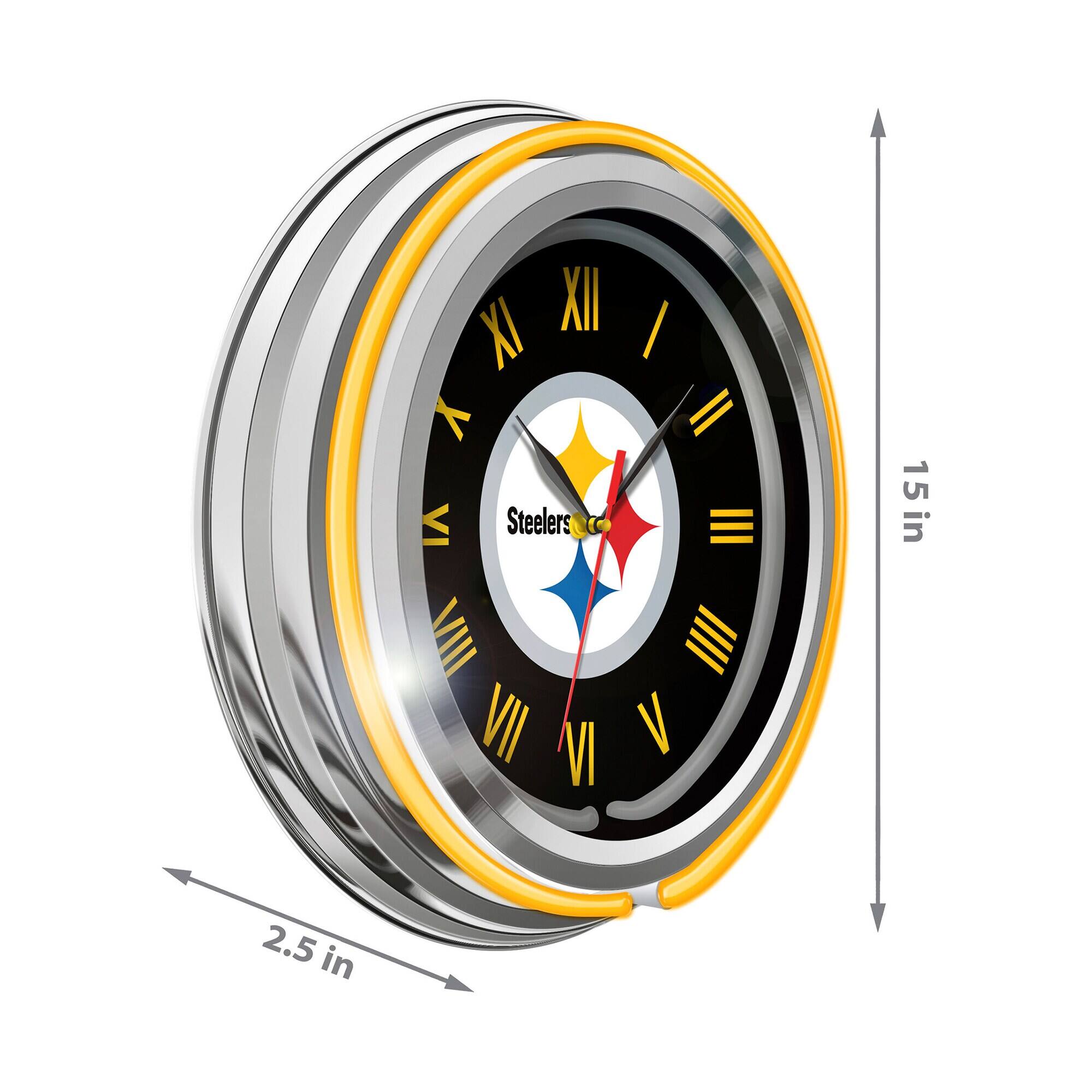 XII XI X IX VIII VII VI V IV III II I  
Steelers  
15 in  
2.5 in