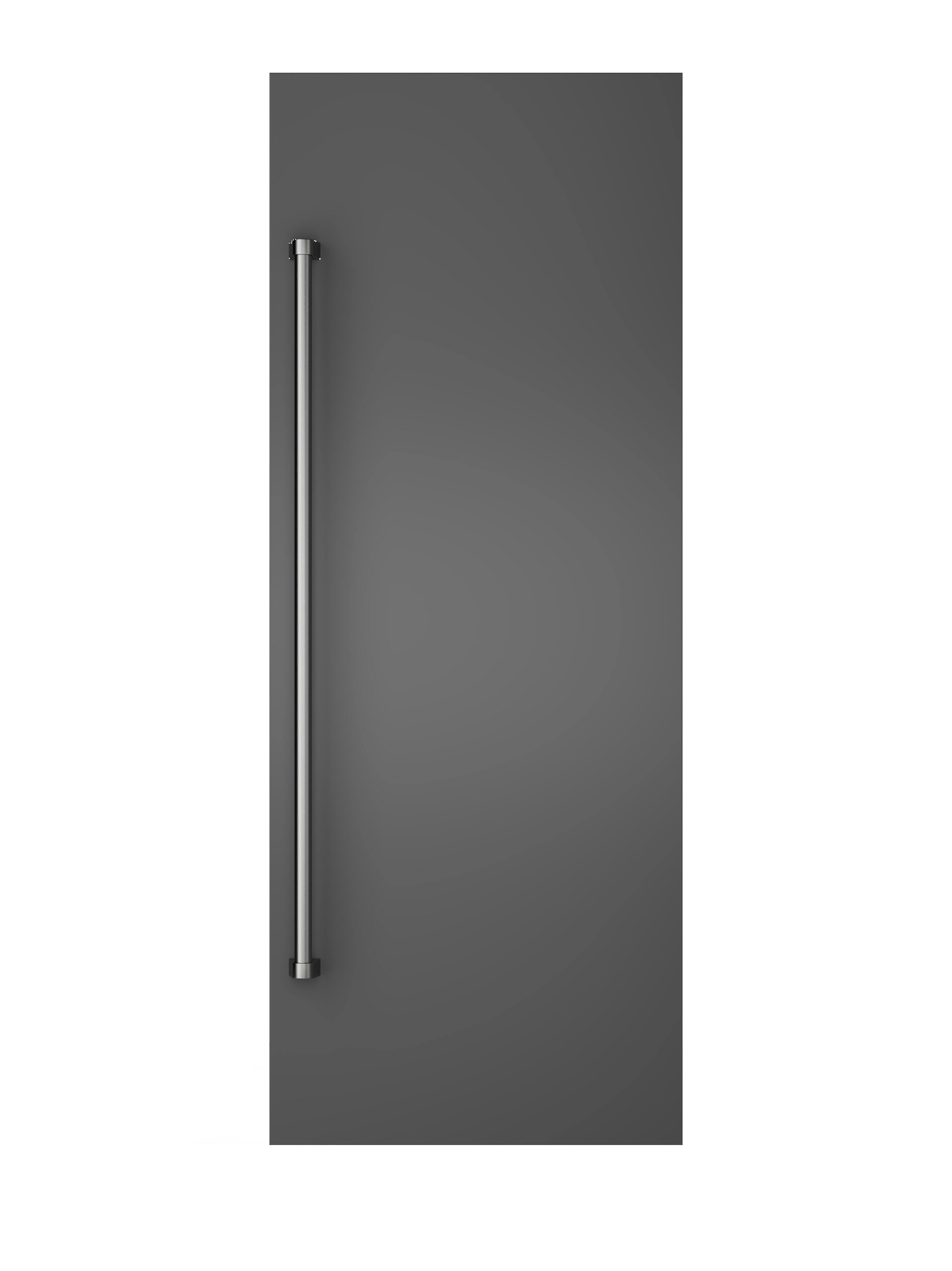 Alt View 1. Viking - 30"W Column Door Panel w/Pro-style handle - Damascus Gray.
