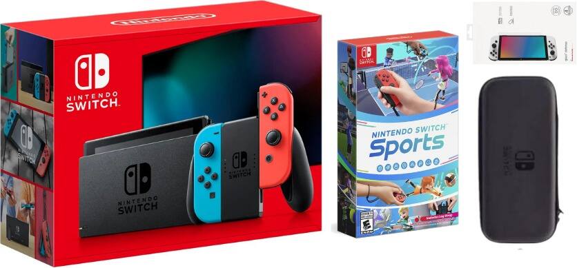 Switch Bundle With Accessories & Zelda Game Nintendo Switch - Best Buy