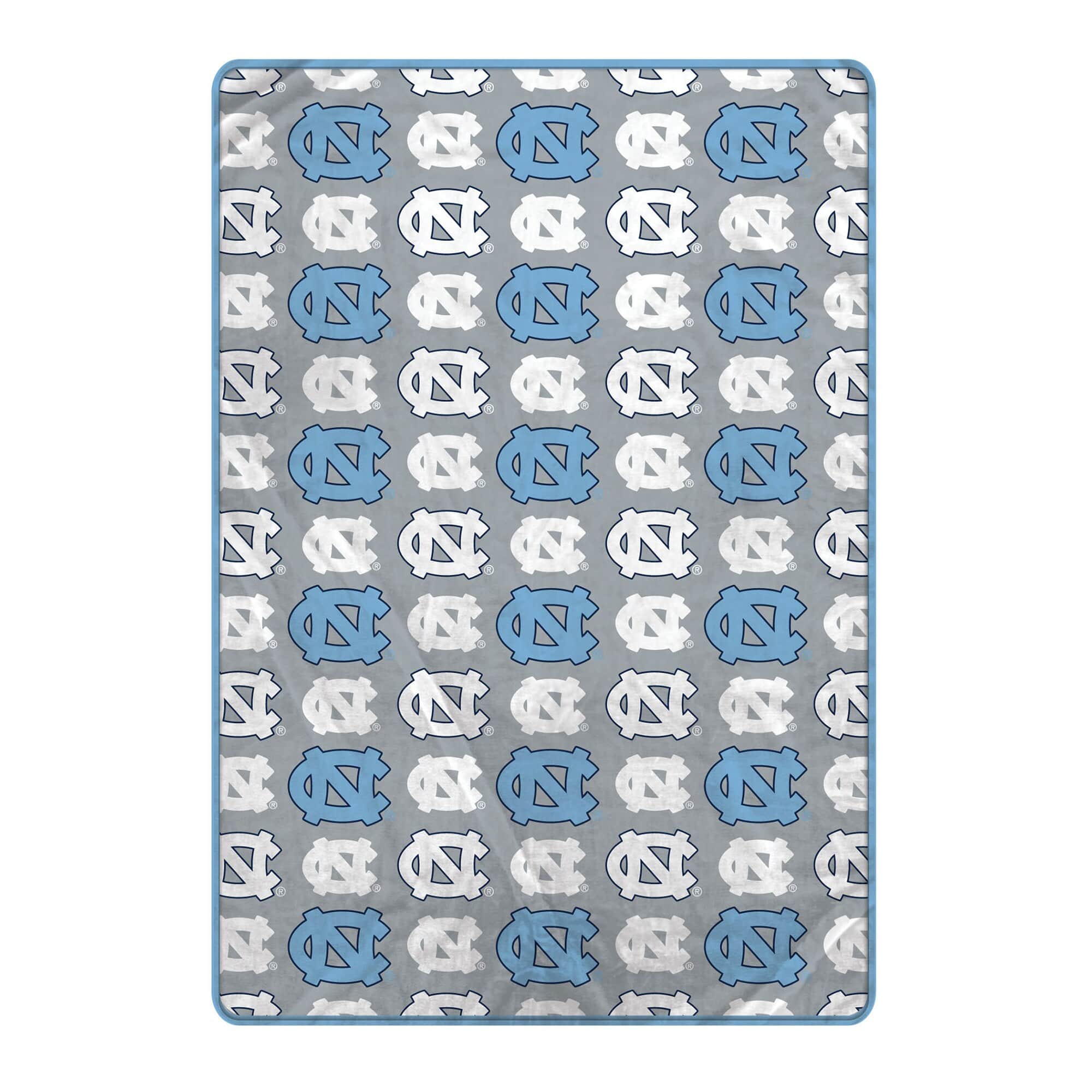 The text in the image appears to be a pattern of logos. There is no specific text to group or correct. The image shows a repeated logo design, likely representing a brand or team.