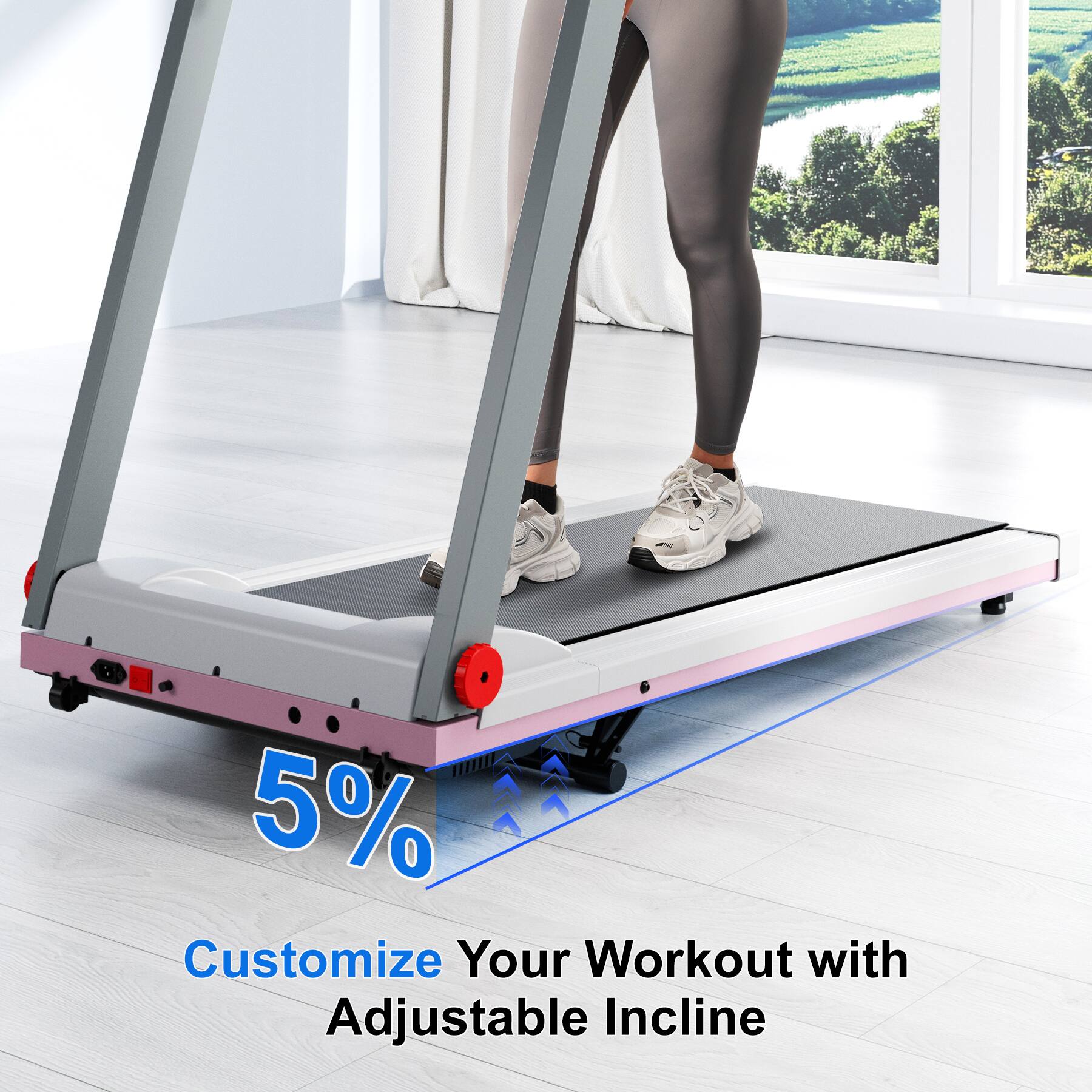 5% Customize Your Workout with Adjustable Incline