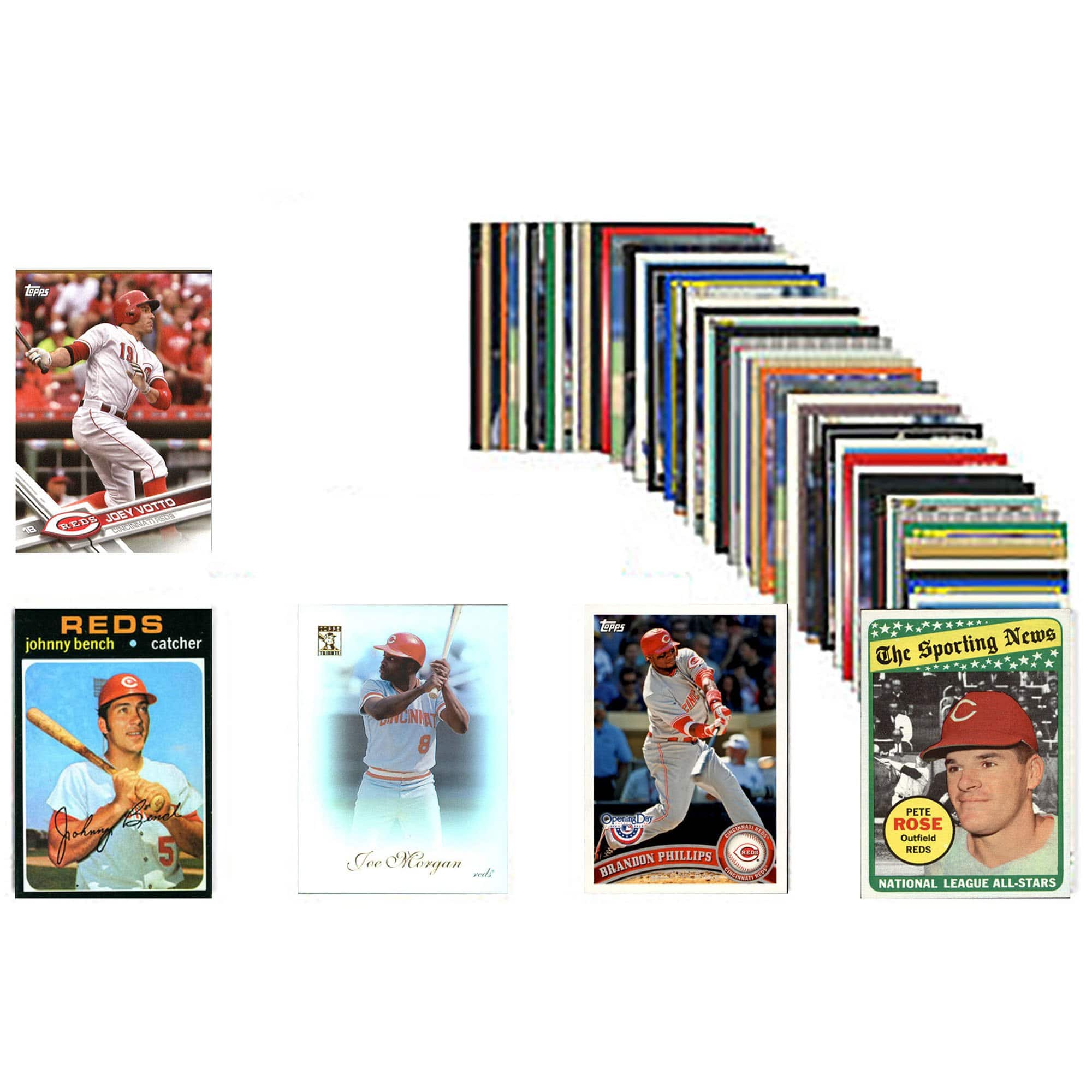C&I Collectibles - Cincinnati Reds Trading Card 50-Count Set - Multicolor price history on PriceWatchPro