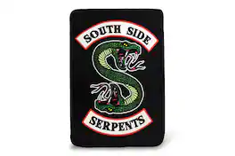 Just Funky - Riverdale Southside Serpents Fleece Throw Blanket | Measures 60 x 45 Inches - Black
