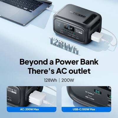BLUETTI PB2 10,000mAh Solar Power Bank