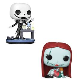 Funko - Pop! 2pack Nightmare Before Christmas -Sally Sewing & Jack Skellington