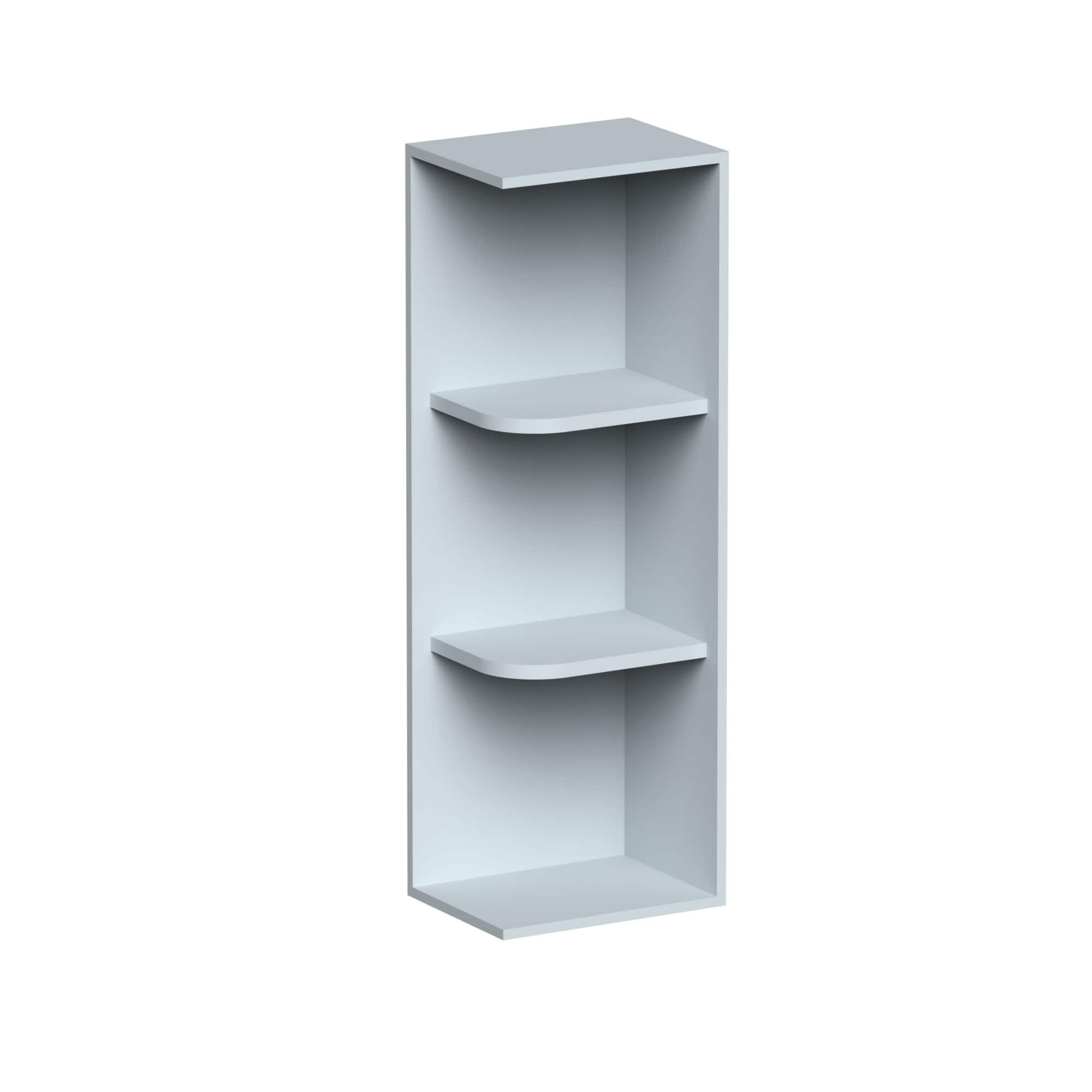 Boyel Living - Wall Shelves 36.Wx9in.H Ready to Assemble Kitchen Cabinets HDF Door - DOVE GRAY