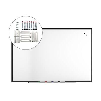 Alt View 4. TRU RED - TRU RED™ Magnetic Porcelain Dry Erase Board, Black Frame, 6' x 4' (TR61190) - Black Frame.