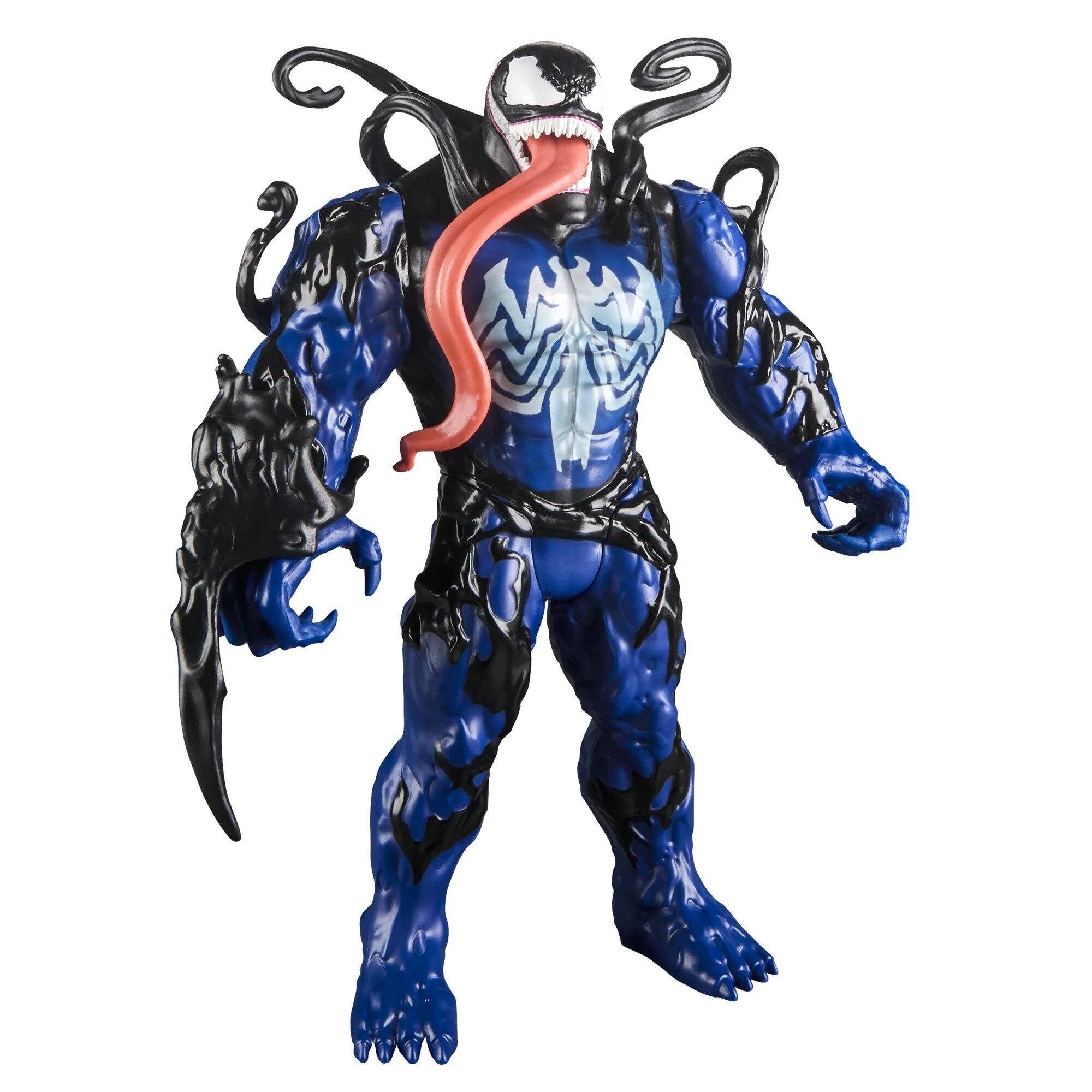 Back. Marvel - Marvel Spider-Man Venom Liquid Shifter 11-Inch Transforming Symbiote Action Figure, Epic World of Action Ages 4+ - Multicolour.