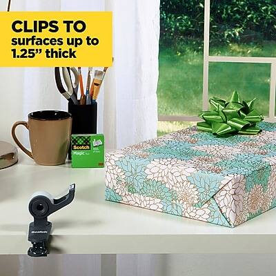 CLIPS TO surfaces up to 1.25" thick

Scotch Magic