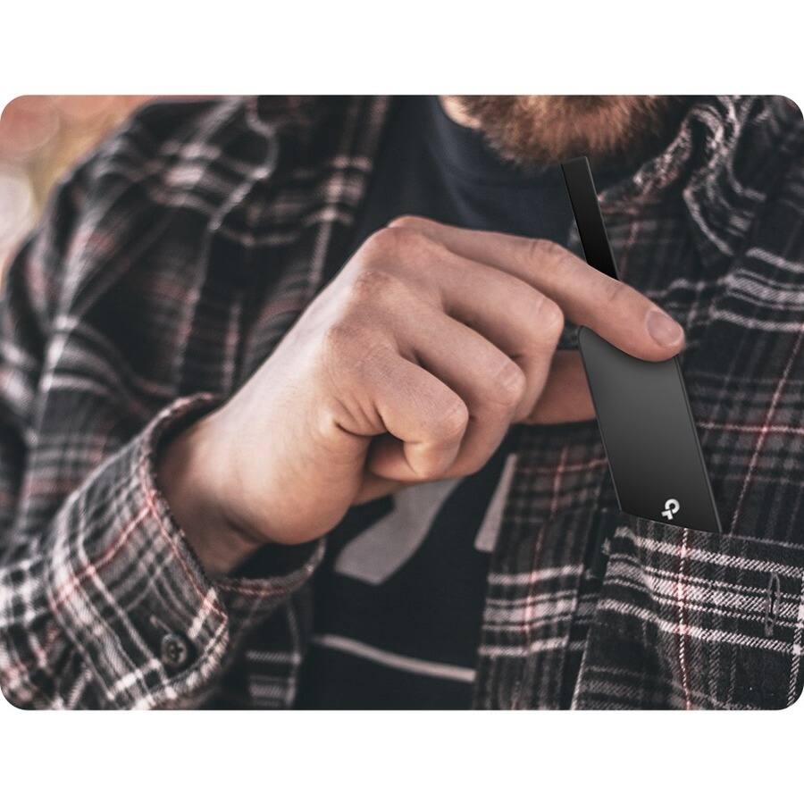 Alt View 1. TP-Link - TP-Link UE306 - Foldable USB 3.0 to Gigabit Ethernet LAN Network Adapter - Supports Nintendo Switch, Windows, Linux - Black.