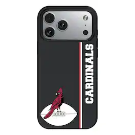 Keyscaper - Gridiron Classic Teams - Chicago Cardinals Gridiron Classics iPhone Magnetic Bump Case - 15 - Black