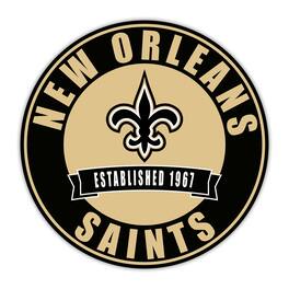 Fan Creations - New Orleans Saints 24" Circle with Banner - Multicolor