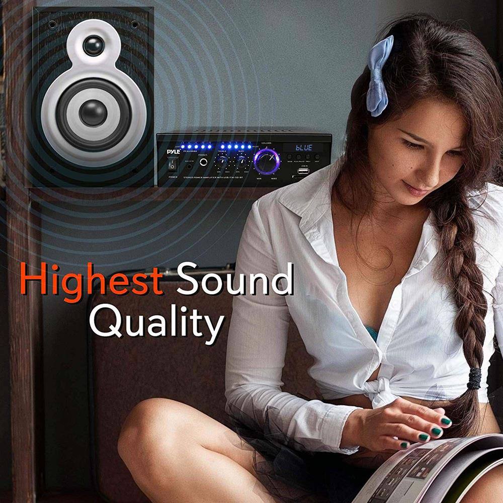 PYLE
BLUE
Highest Sound Quality