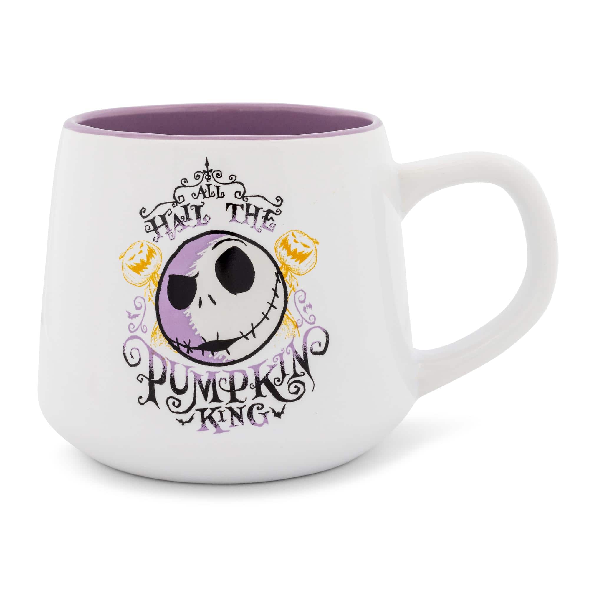 Disney - The Nightmare Before Christmas "Pumpkin King" Tapered Pottery Mug - White