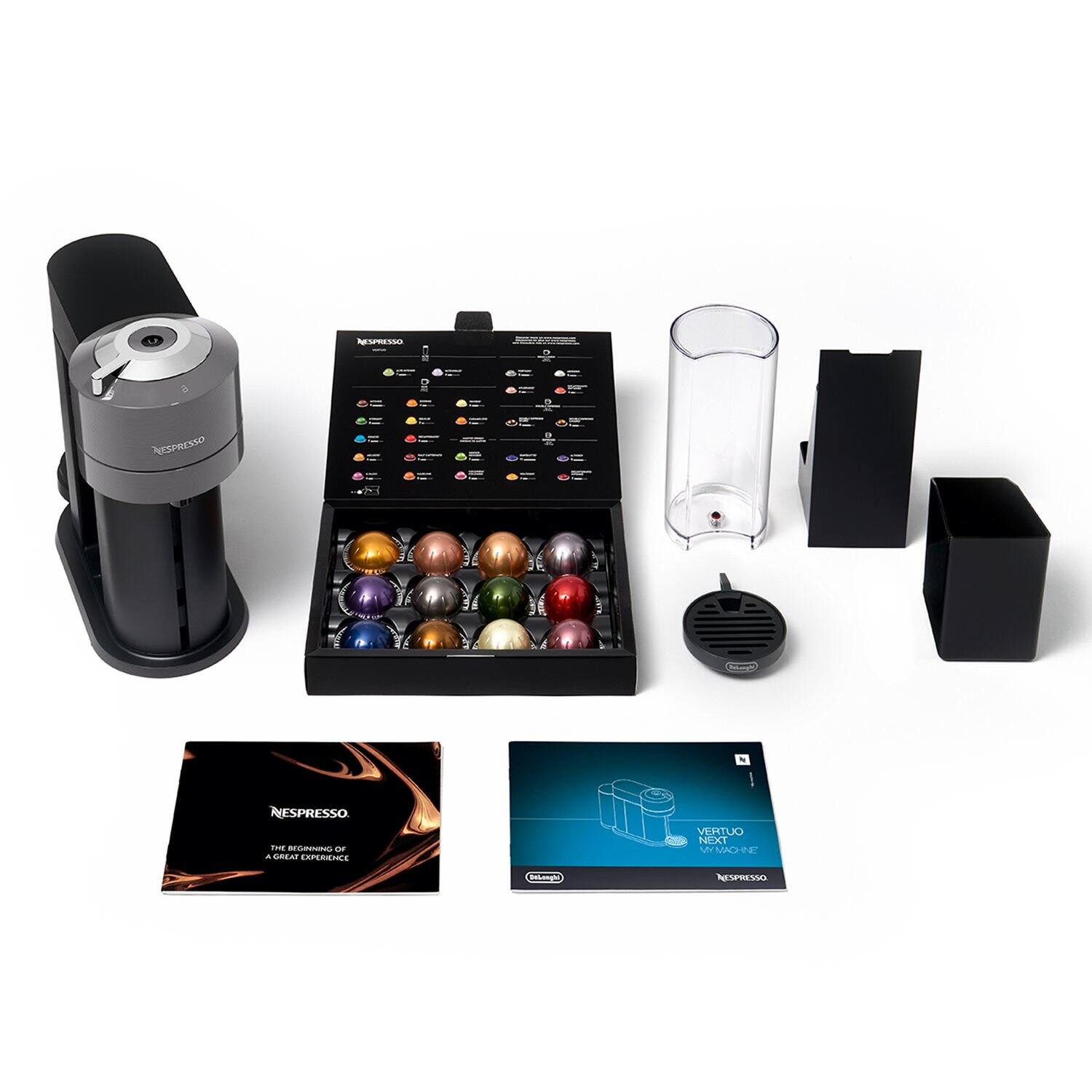 - S 9 - MESPRESSO ESPRESSO  
- RGEINO - . CAEAS APERIENTE VERTUO NEXT MY WMOE  
- NESPRESSO